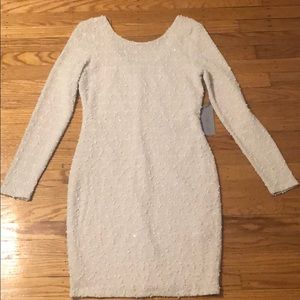 Jennifer Lopez cream dress